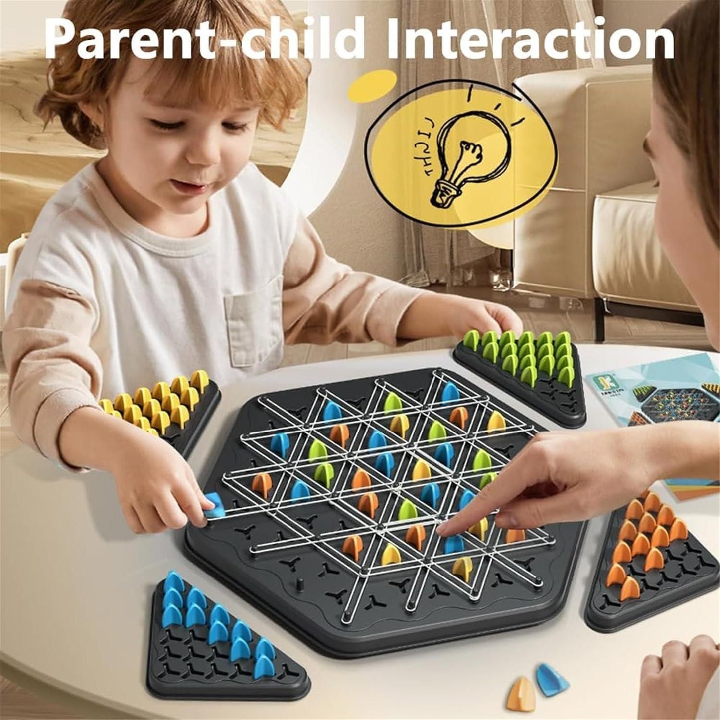 Chain Triangle Chess Game