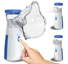 JSL-W302 Portable Mesh Nebulizer – Silent Handheld Nebulizer Machine for Adults & Kids (USB Rechargeable)